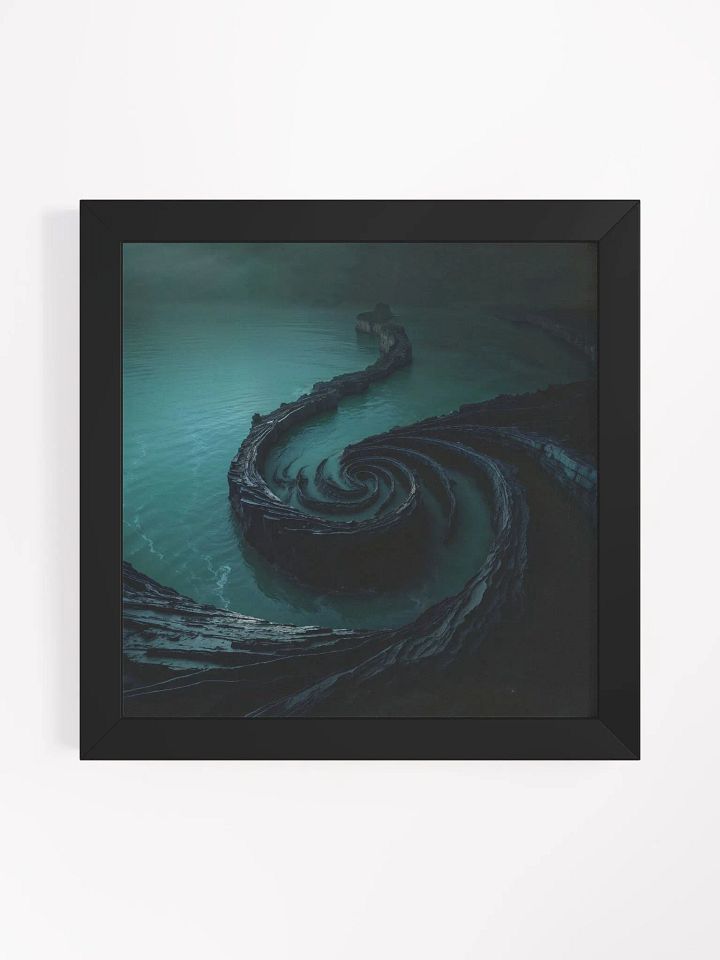 The Spiral Abyss Framed Print product image (11)