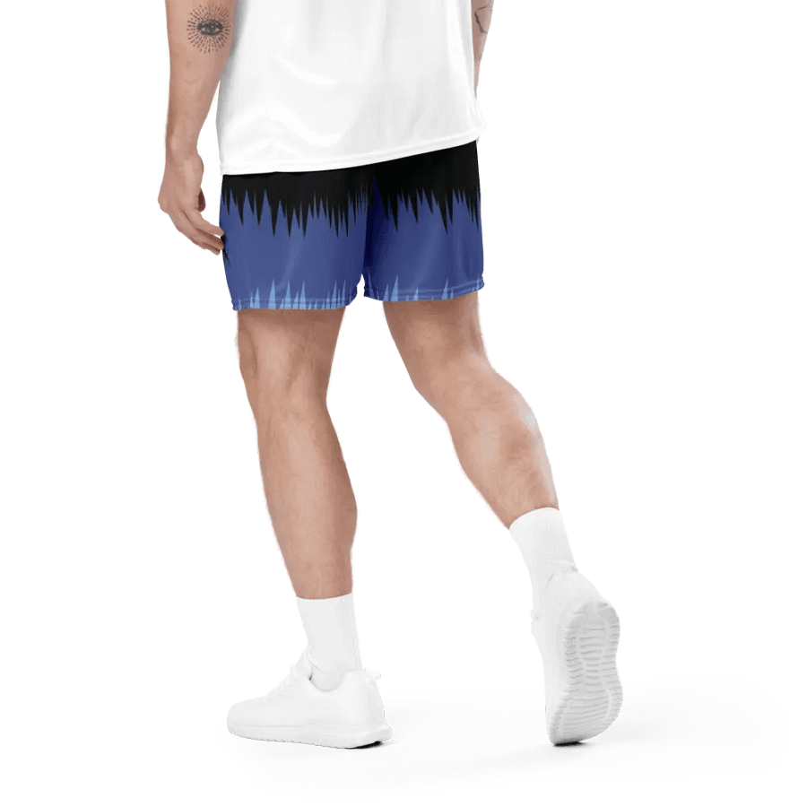 Geometric 2D Font Athletic Shorts product image (7)