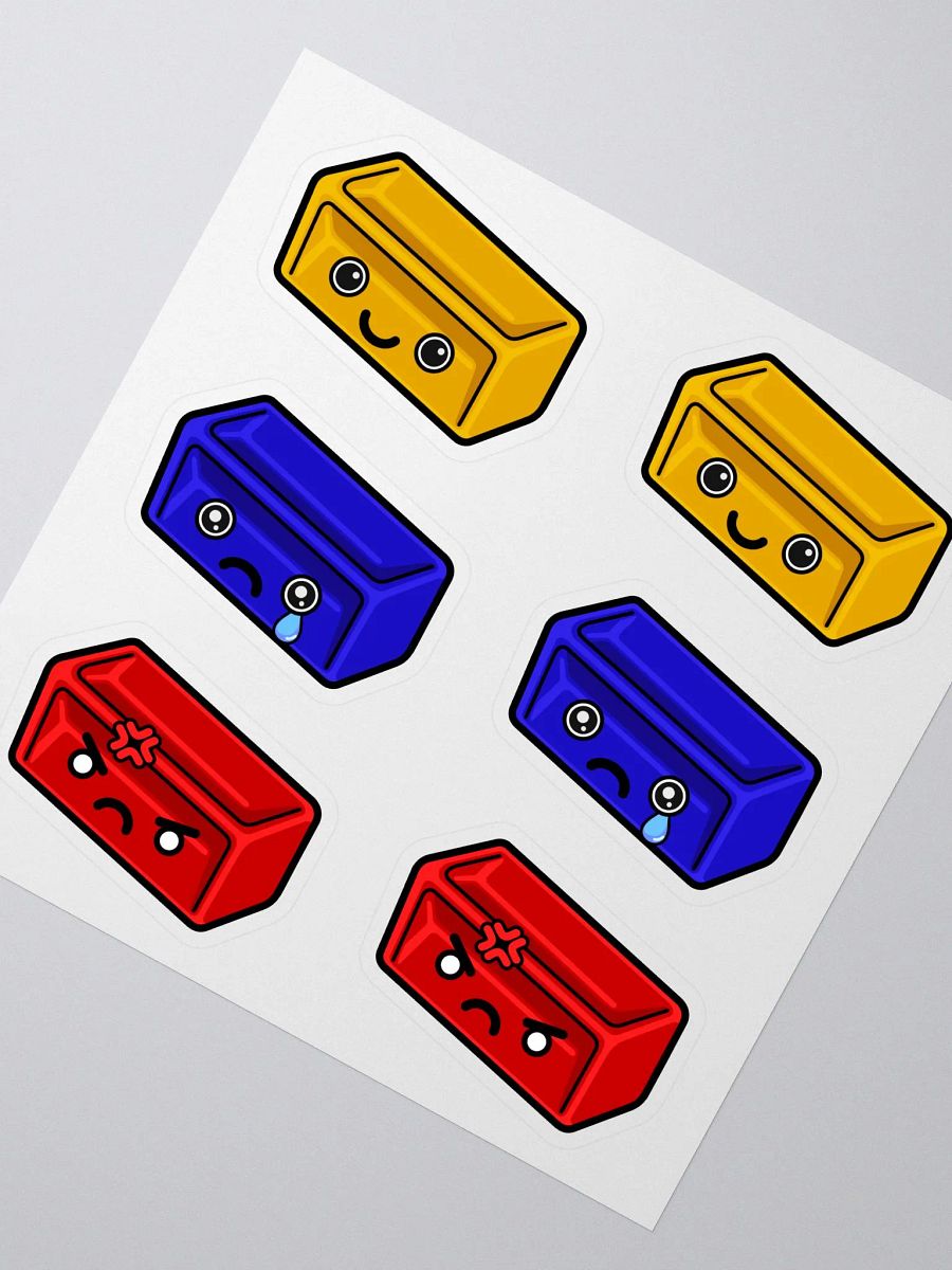 Sample Emote Sticker Sheet product image (2)