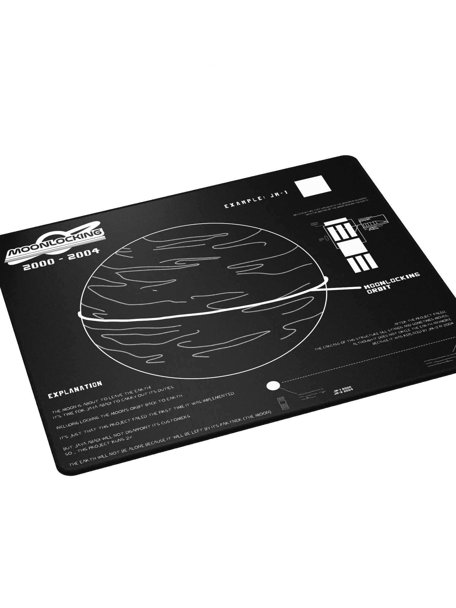 DESKMAT | MOONLOCKING (BLACK EDITION) product image (4)
