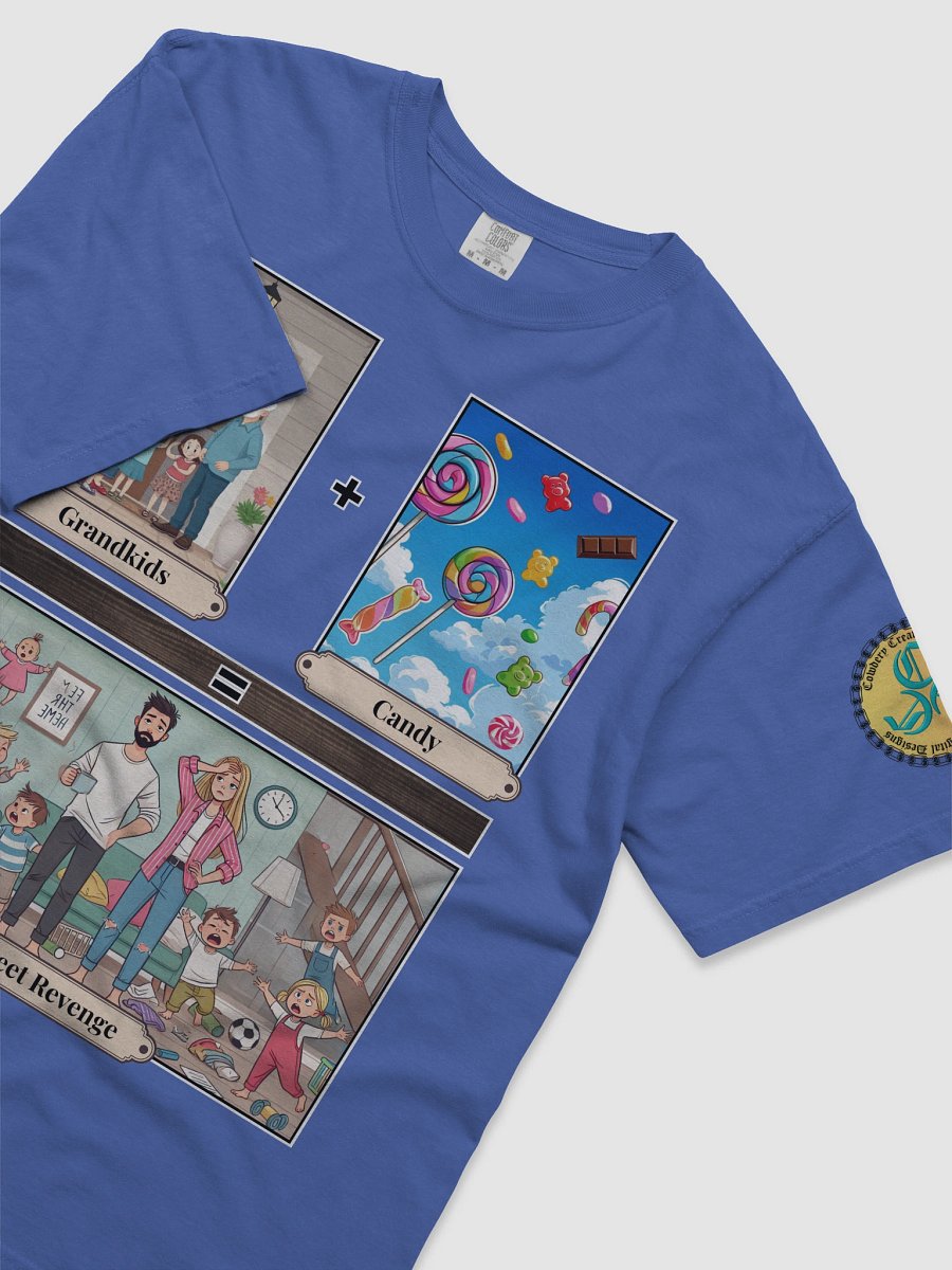 Grandkids + Candy = Sweet Revenge (Both) Comfort Colors Garment-Dyed Heavyweight T-Shirt Colors (2) product image (35)