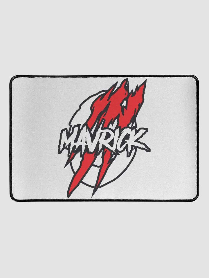 Zer0 White/Red Deskmat 12