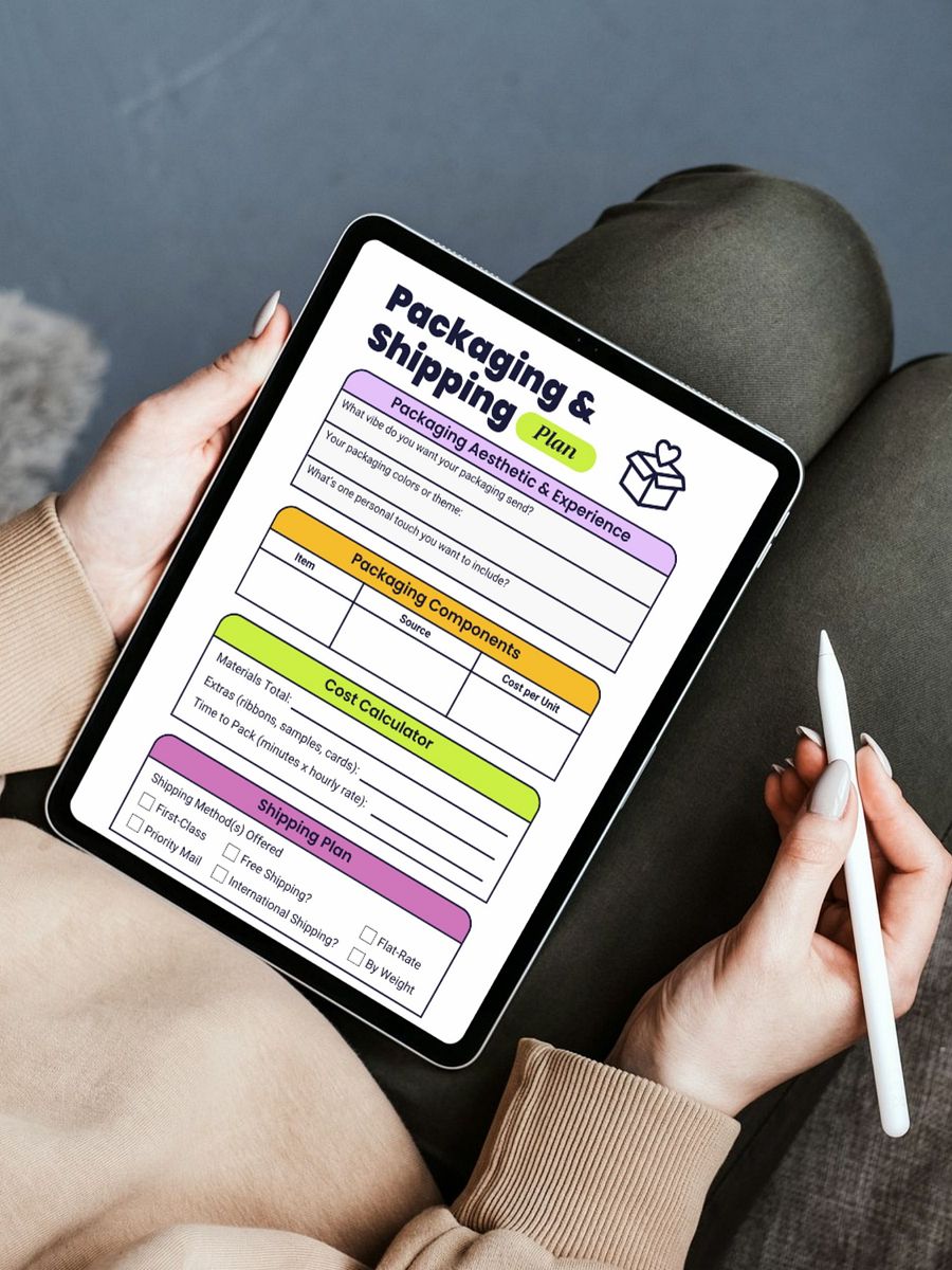 Etsy Shop Launch Planner & Checklist product image (3)