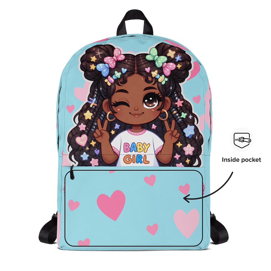 Baby Girl Peace Sign Backpack product image (5)
