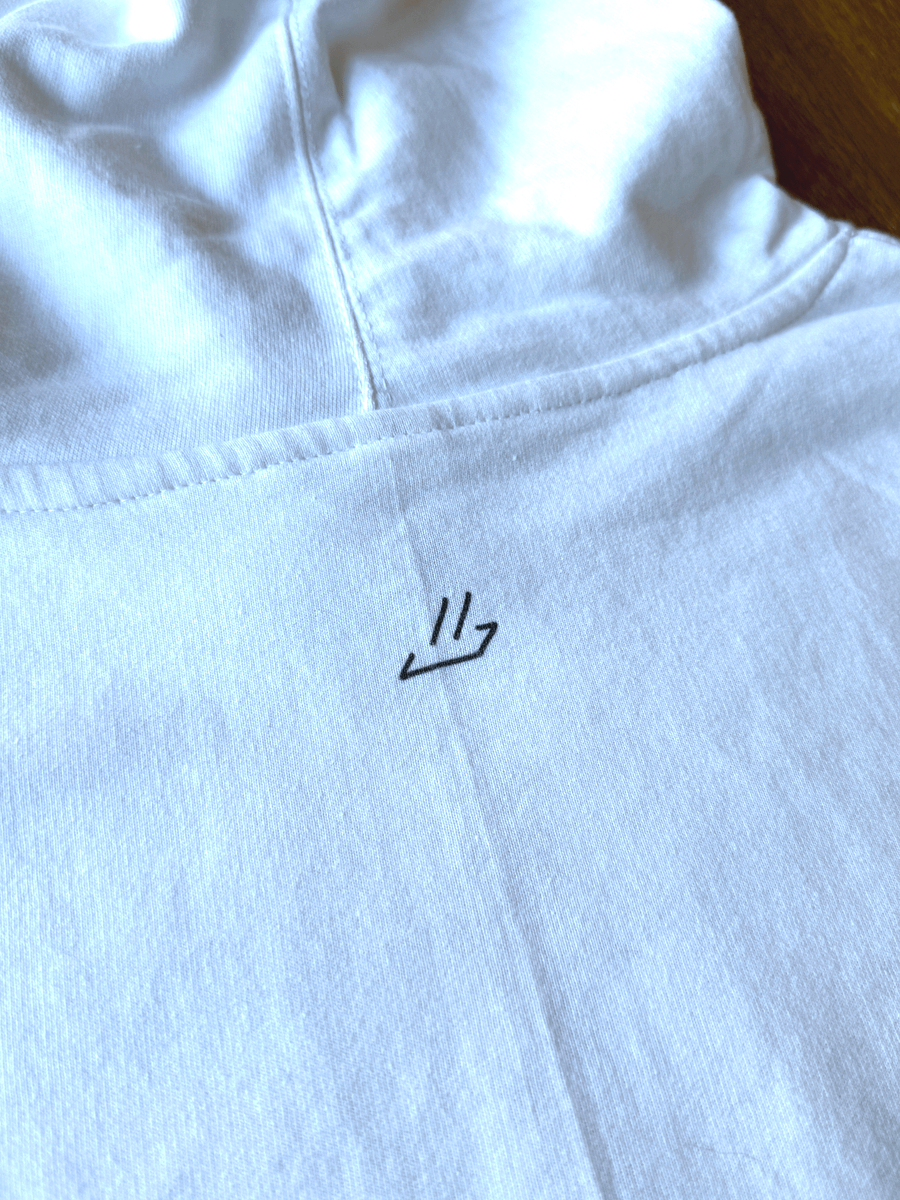 Nice. Athletics Embroidered Hoodie (White/Black) product image (3)