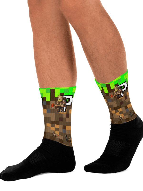 Patient PixelZ P Logo Sublimated Socks (PixelZ My Craft) product image (2)