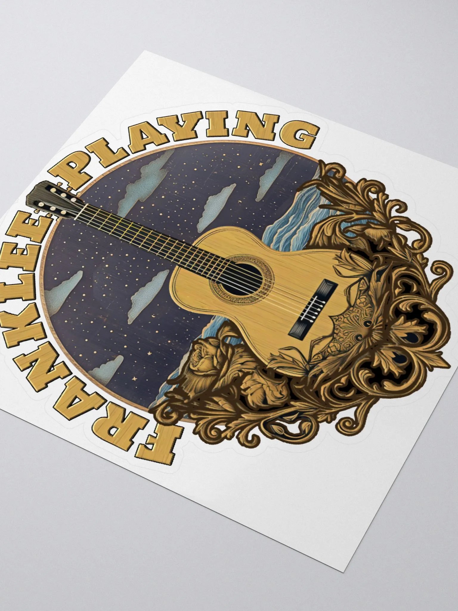 FrankLeePlaying Emblem Sticker product image (8)