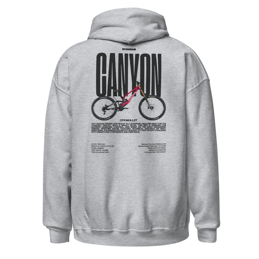 Canyon Sender CFR Mullet Hoodie product image (1)