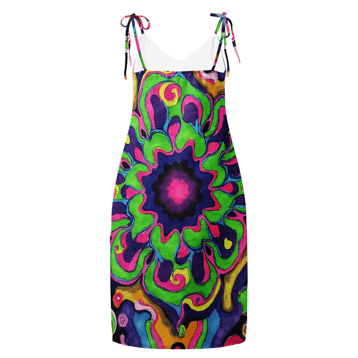 Barry Grady Psycedelic All-Over Slip Dress product image (2)