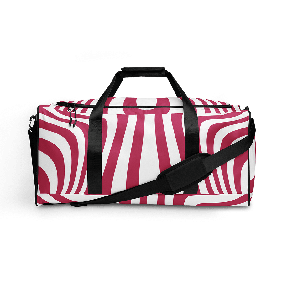 Illusion Wave Duffle Bag Pink product image (1)