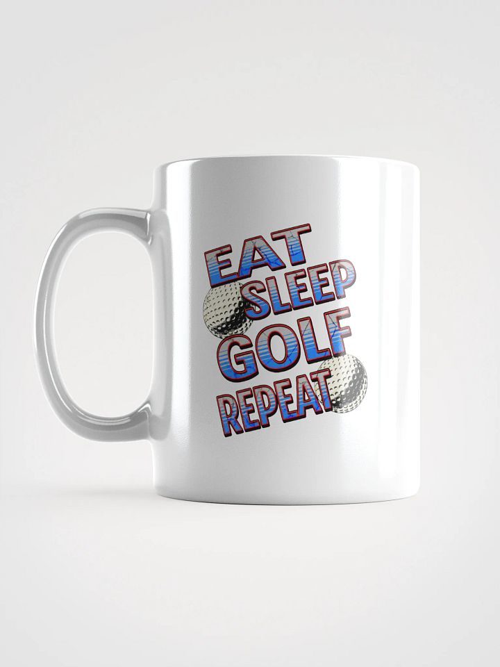 Eat Sleep Golf Repeat Angle Enthusiast's Dream Mug product image (1)