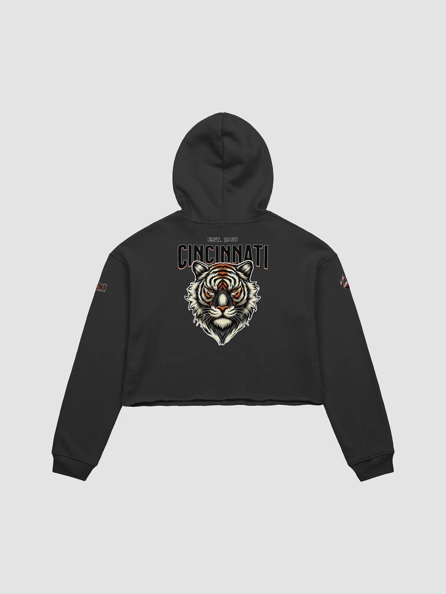 Cincinnati Bengals Tiger Pride Crop Hoodie | NFL Home Locker product image (2)
