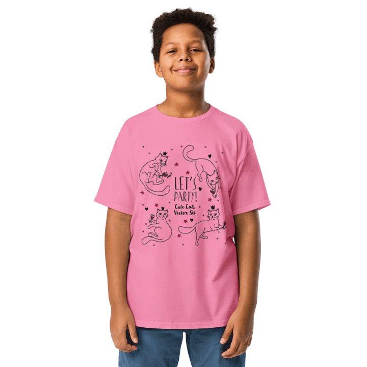 Kids T-Shirt Doodle Cats product image (1)