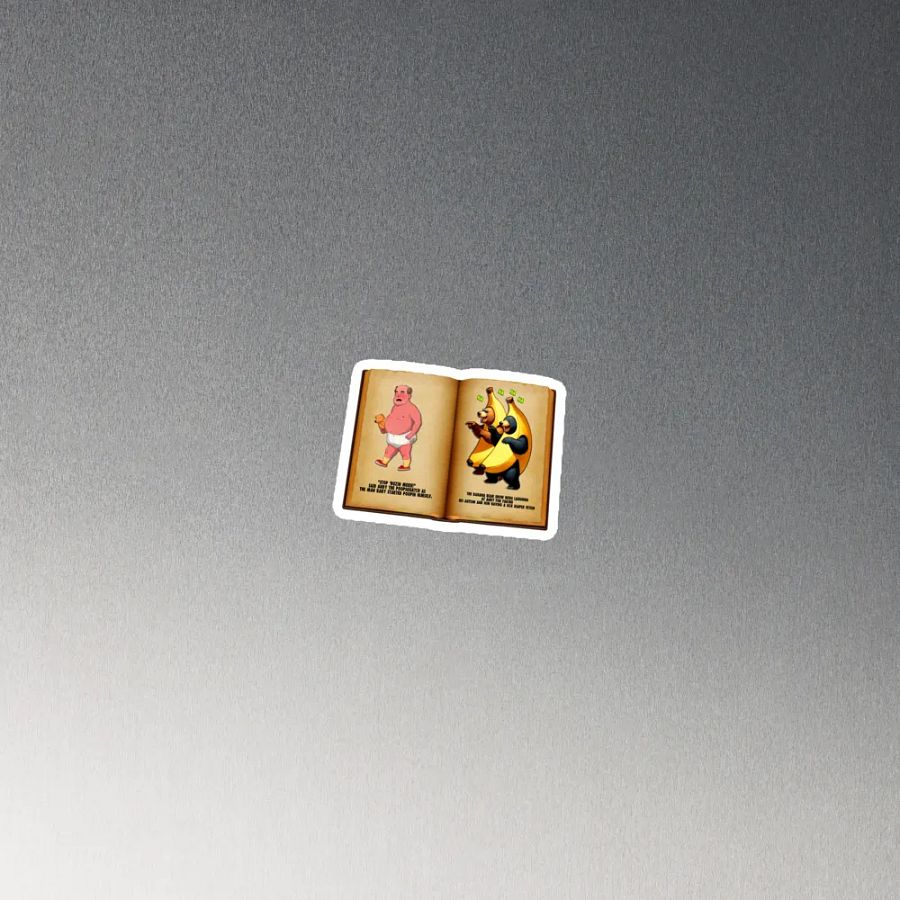 BANANA BEAR PILLAR #TWO Andy Magnet product image (2)