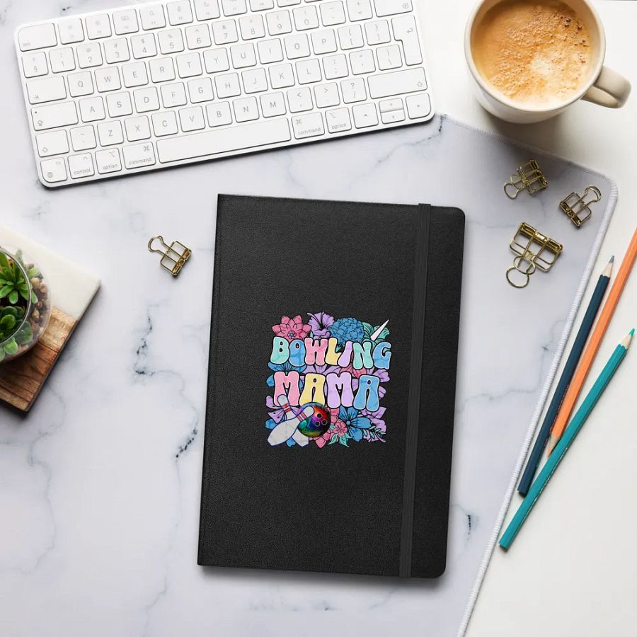 Bowling Mama Floral Hardcover Notebook product image (7)