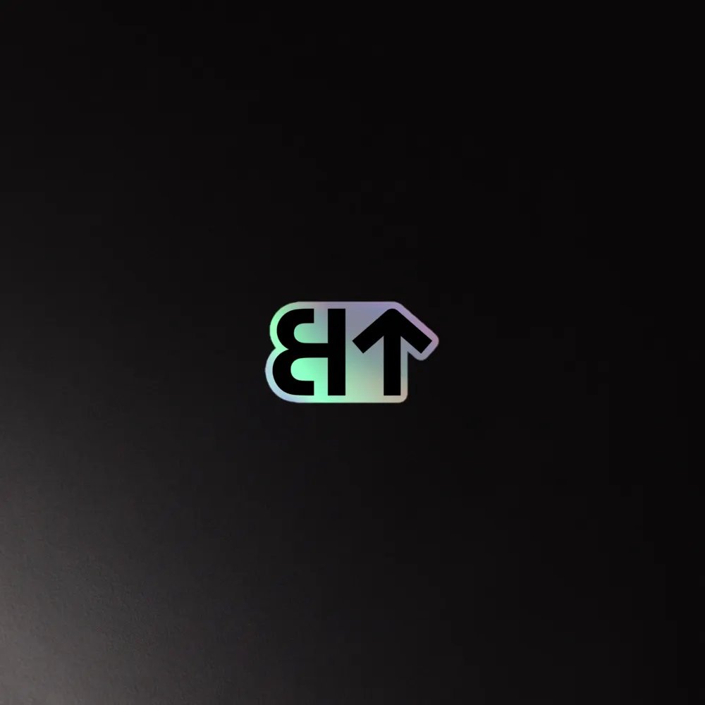 Buffalo Trees Logo Holographic Stickers product image (4)