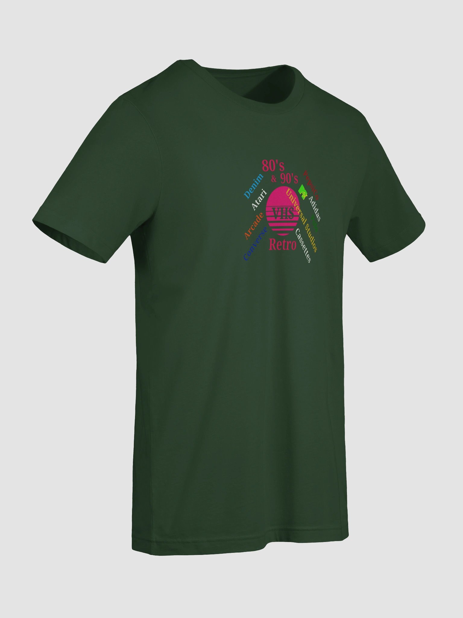 Retro Nostalgia VHS Circle T-Shirt product image (9)