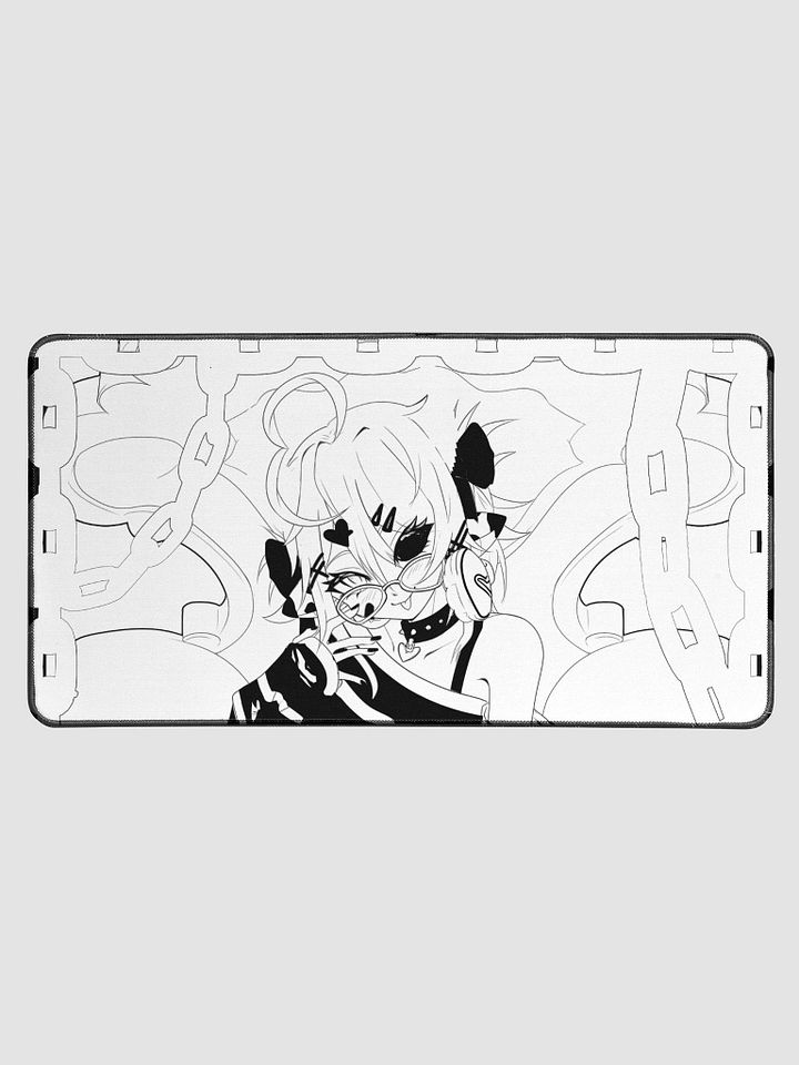 Chained Deskmat (B&W) product image (1)