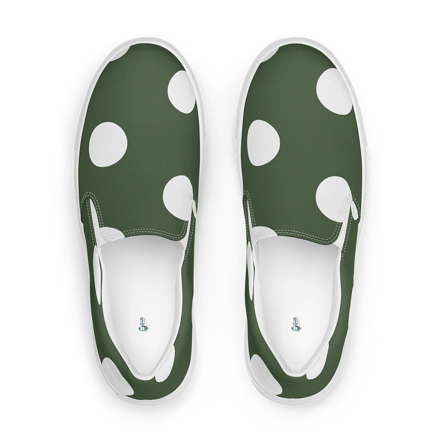 Poka Dot in TomThumb Green. product image (2)