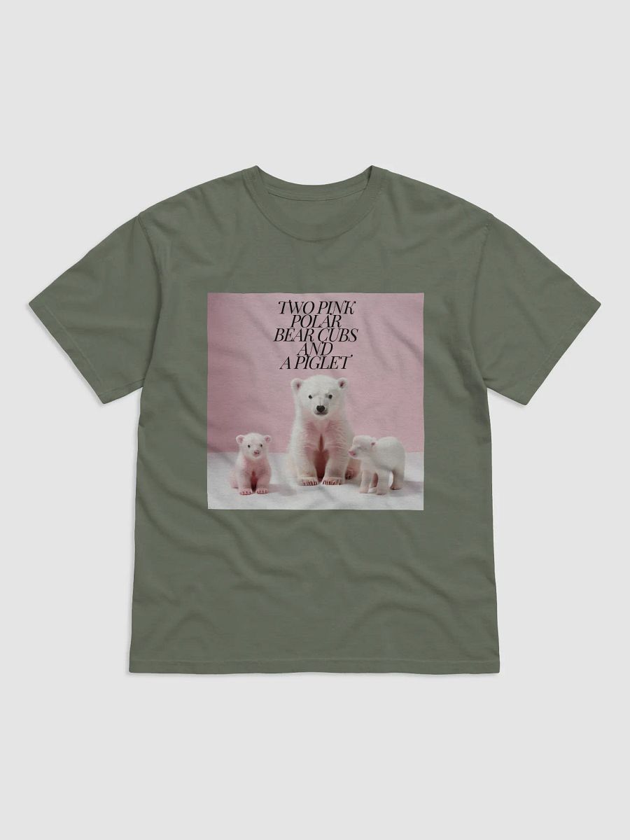 Two Pink Polar Bear Cubs and a Piglet product image (1)