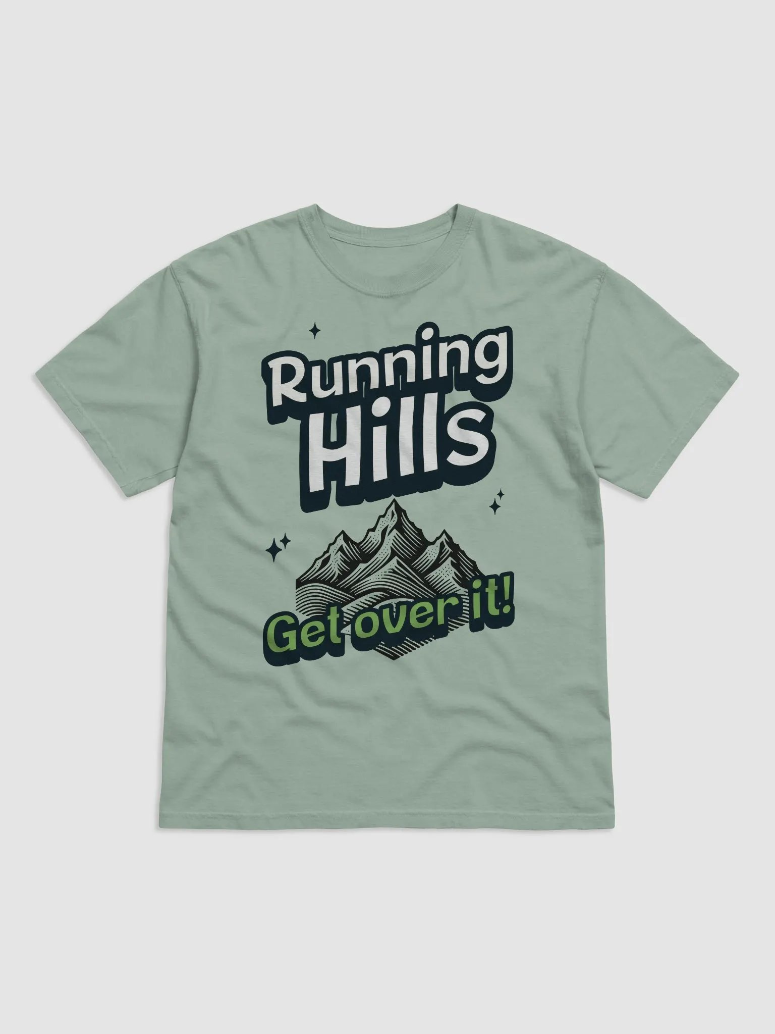Overcome Hills: Motivational T-Shirt product image (2)