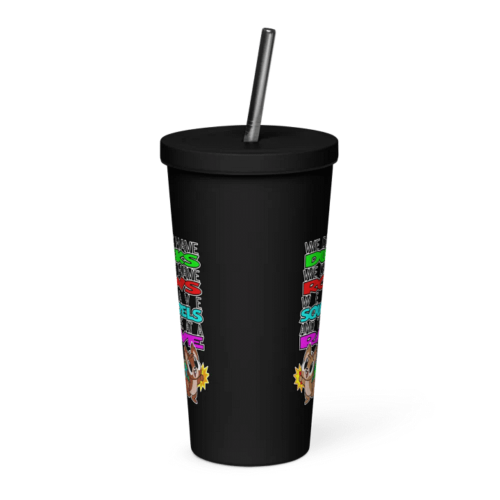 We Don't Have Ducks Tumbler with Straw product image (1)
