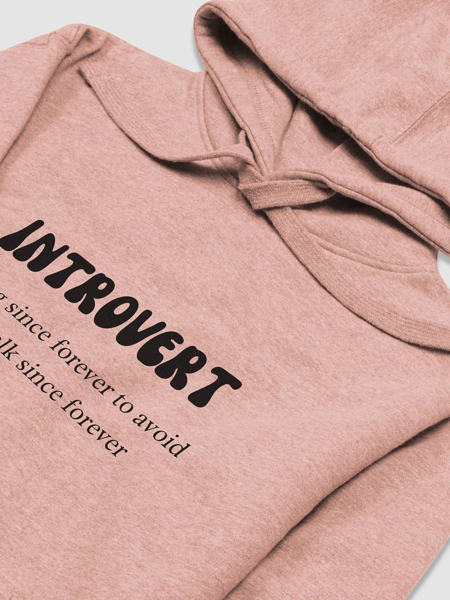 Cozy Introvert Reading Quote Unisex Hoodie - Perfect for Book Lovers product image (10)