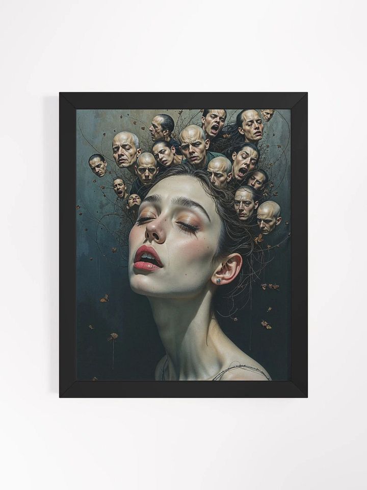 Whispers of the Fractured Mind Framed Print product image (5)