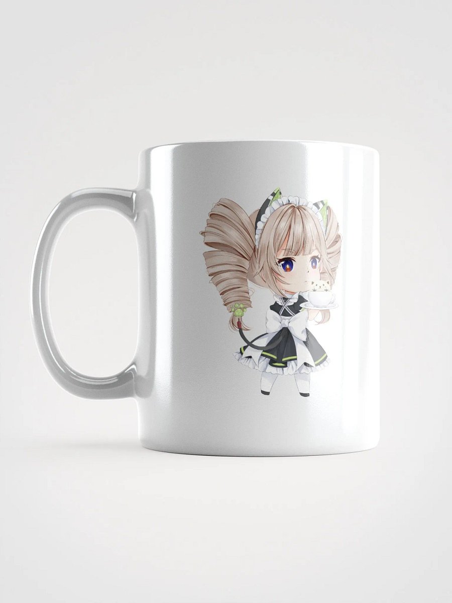 White Glossy Mug - Shiro Maid (Tower of Fantasy) product image (6)
