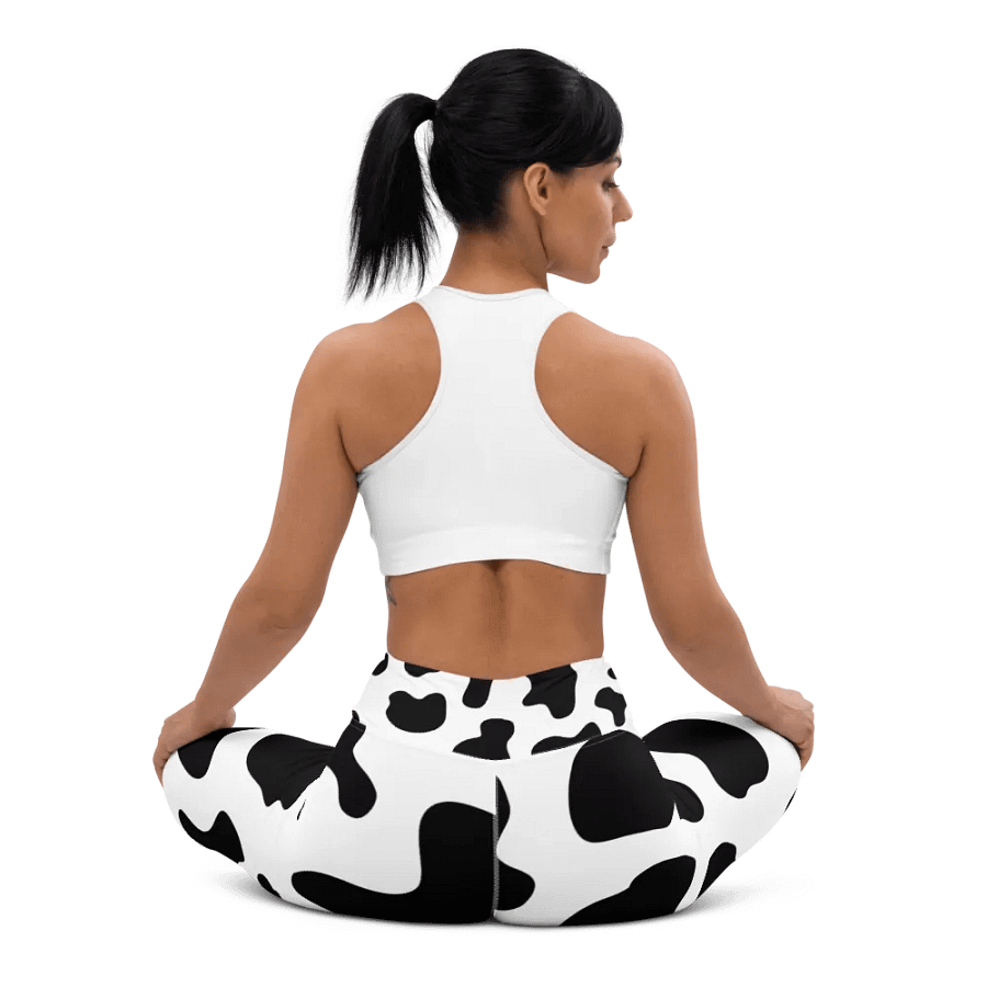 Chic Cow Print Leggings – Trendy & Comfortable for Every Occasion product image (12)