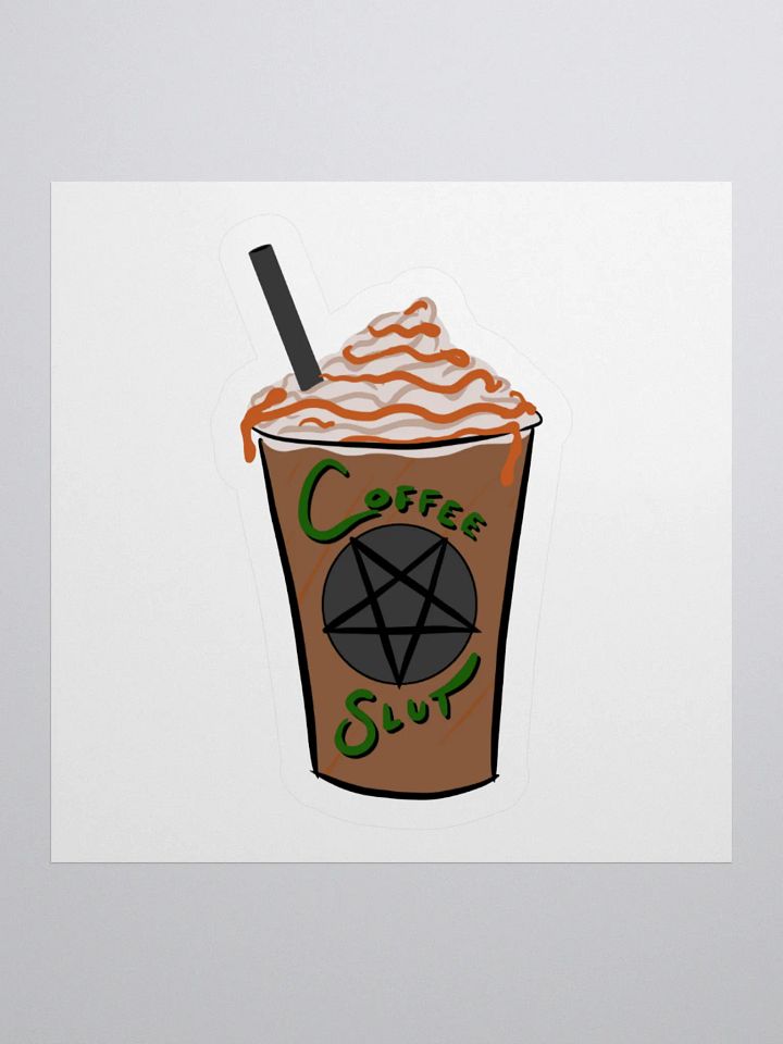 Coffee Slut Sticker product image (1)