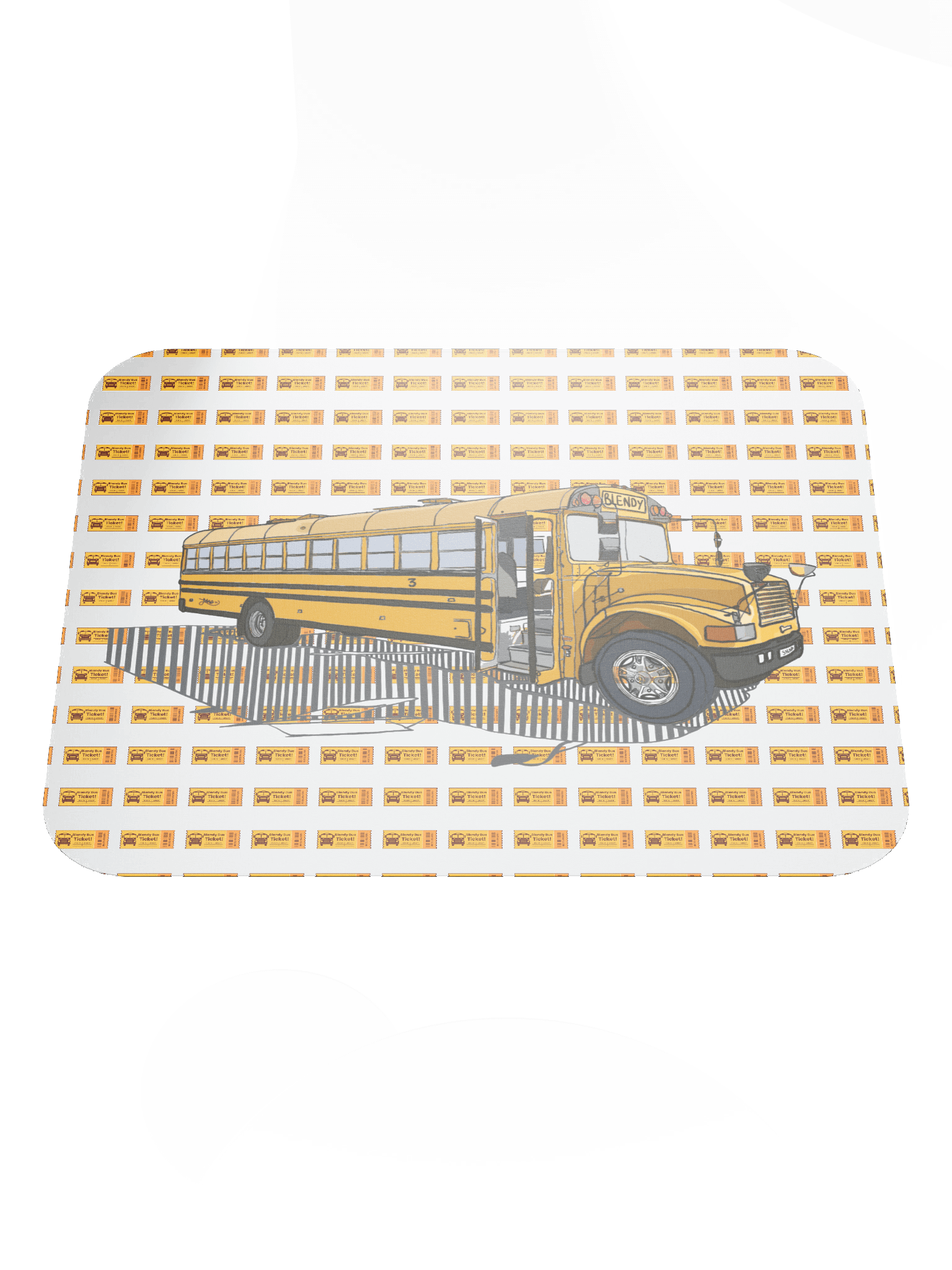 Blendy Bus Mouse Pad product image (1)