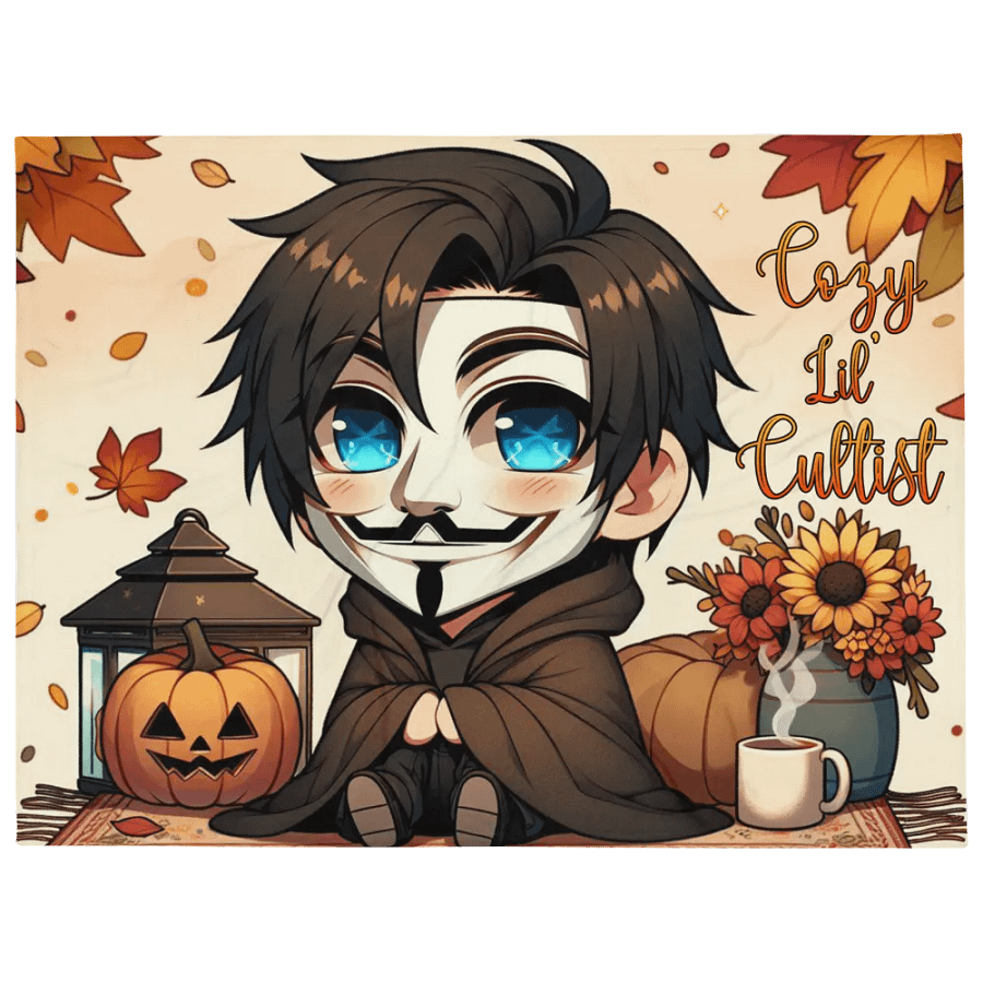 Cozy Lil' Cultist Blanket product image (1)