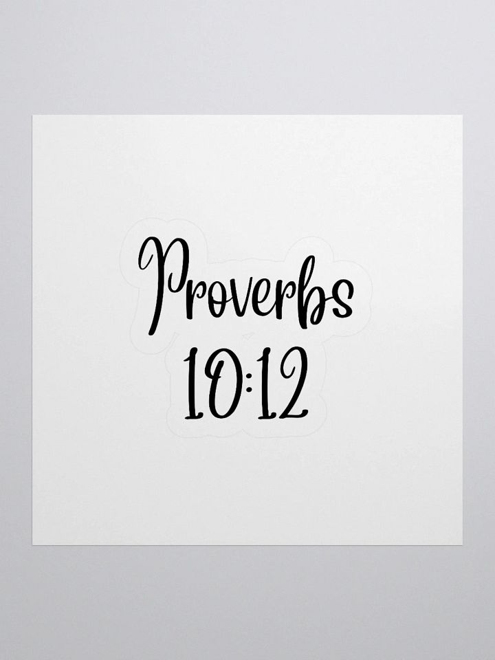 Proverbs 10:12 product image (2)