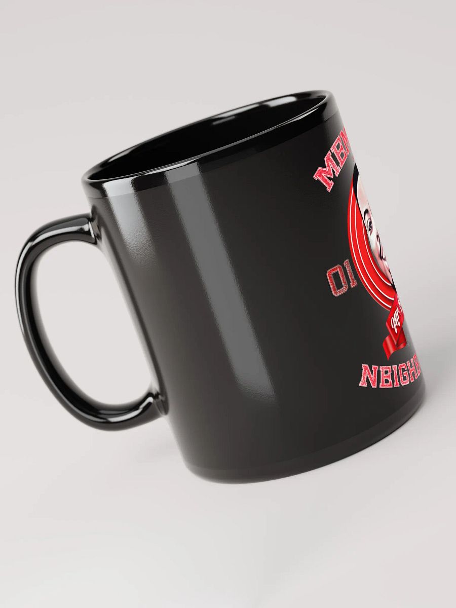 Mr. Brown's Neighborhood Mug (Black) product image (4)