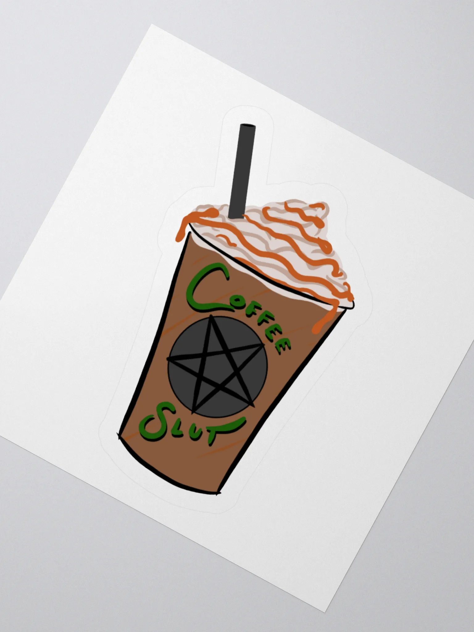 Coffee Slut Sticker product image (8)