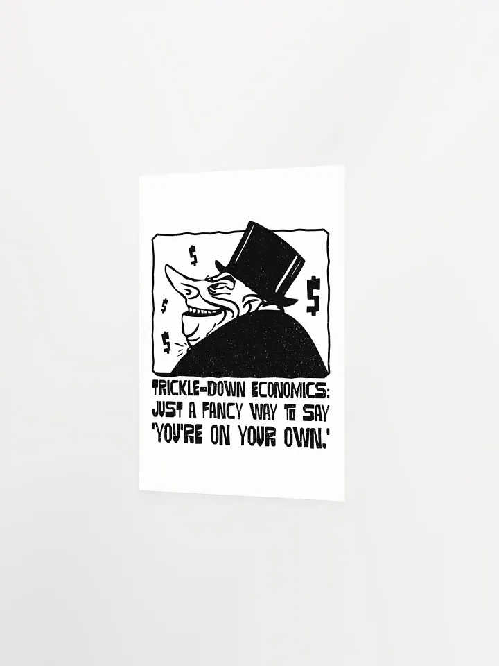Capitalism is Immoral PosterCapitalism is Immoral Poster product image (25)