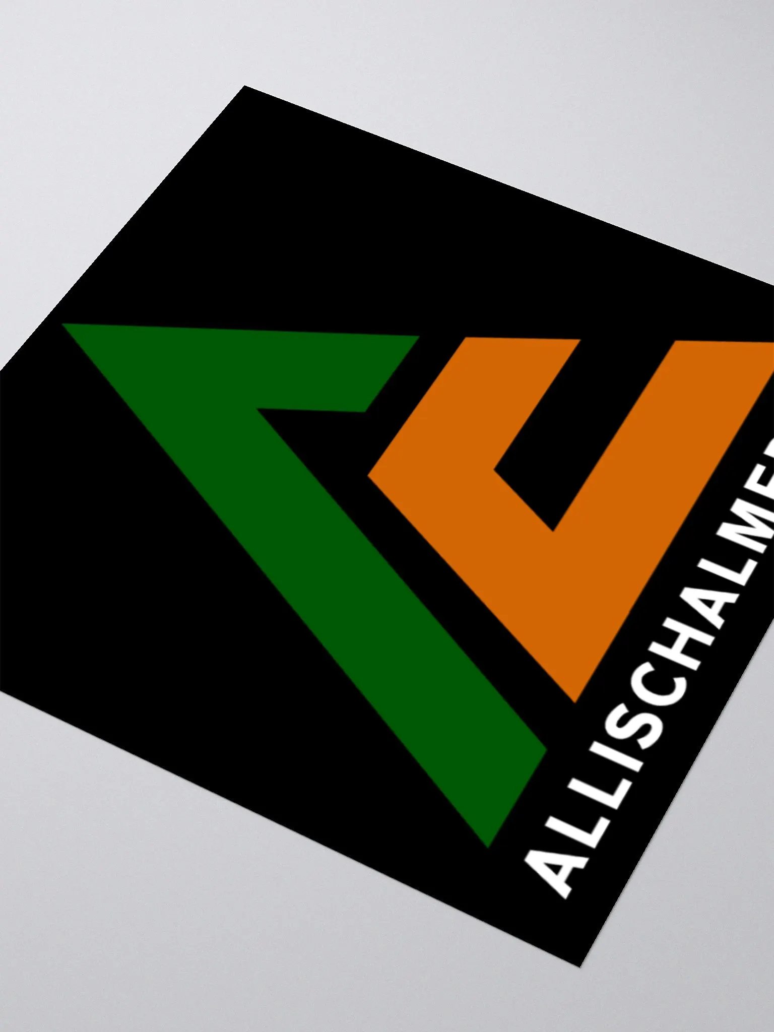 Logo Sticker-Black product image (3)