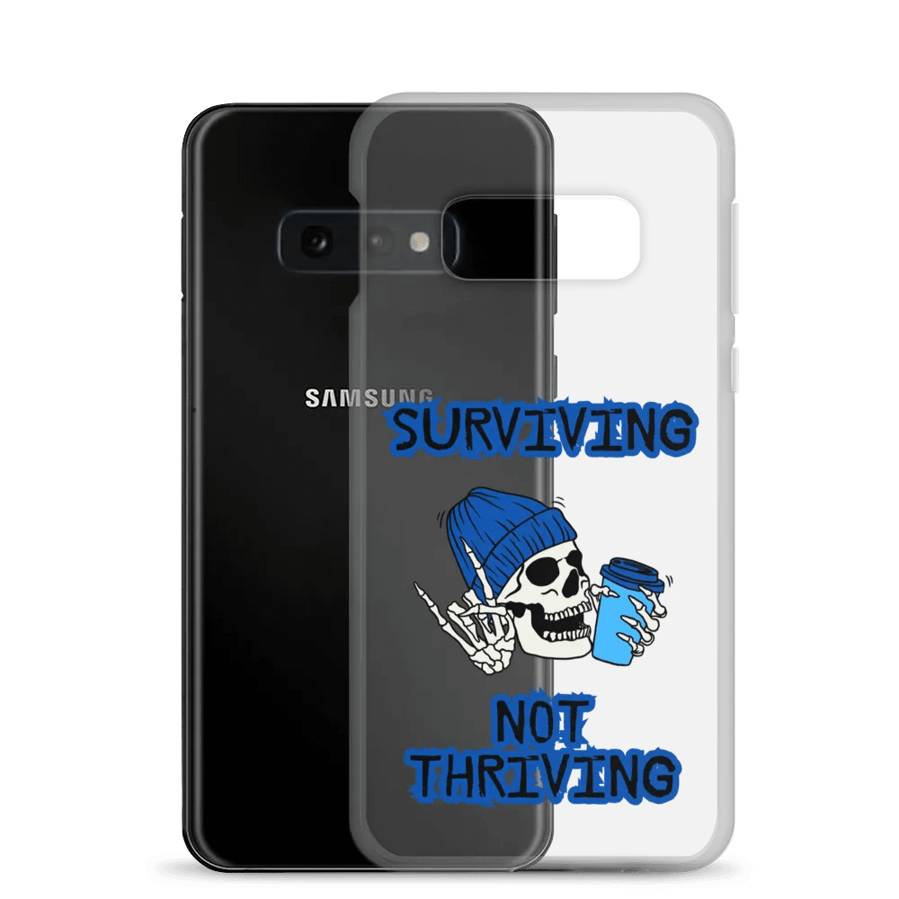 Surviving (Blue) Samsung Phone Case product image (8)