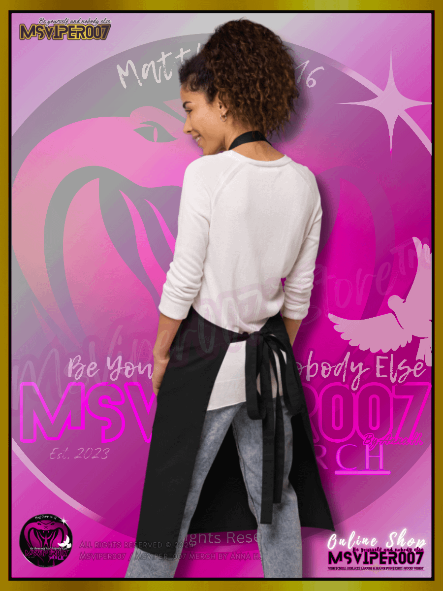 Apron - MsViper007's "WS-Plate Up!!!™" - Cotton Apron (pink) By Anna H. product image (5)