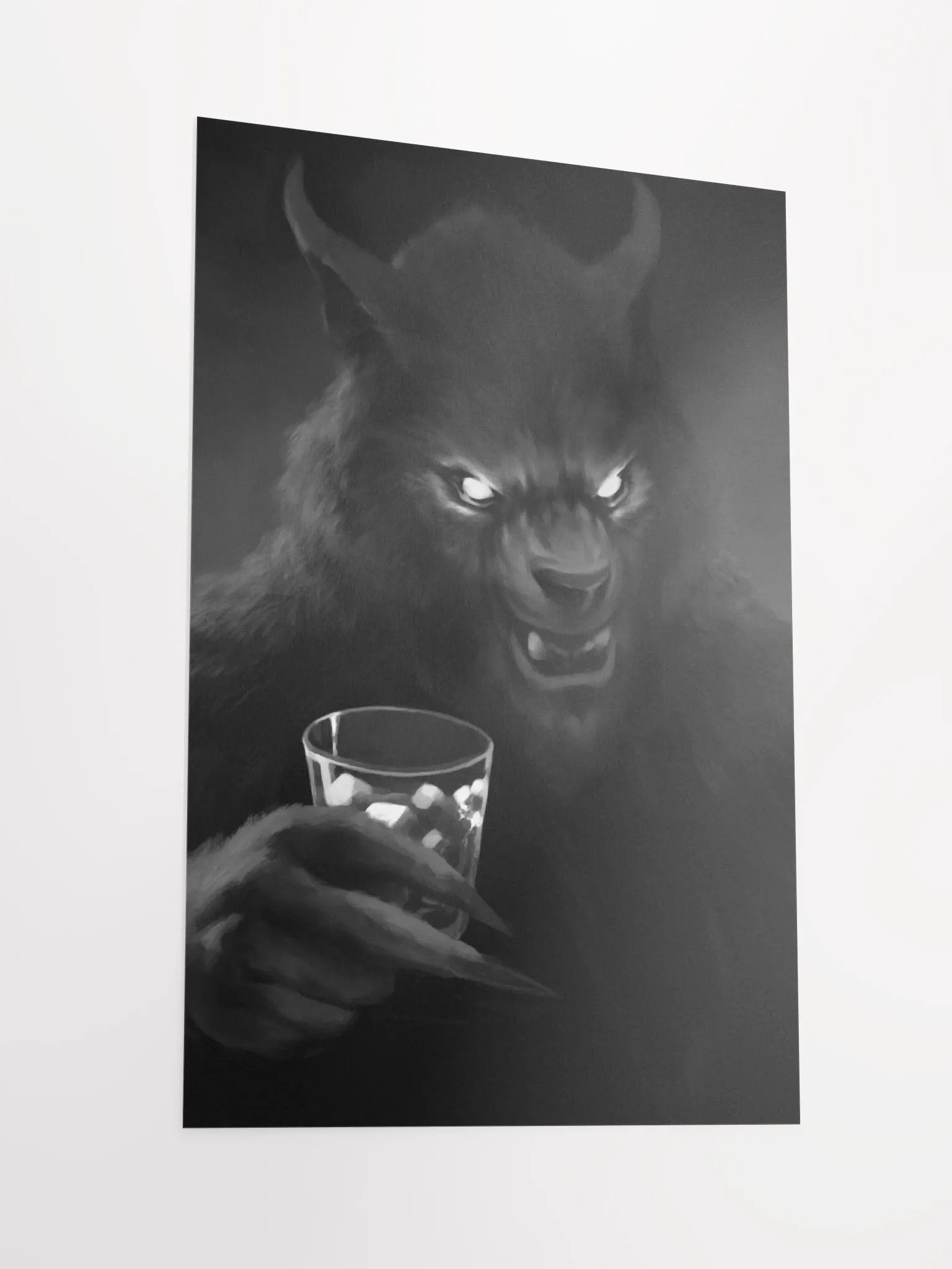 Sippin With Sin Werewolf Poster product image (2)