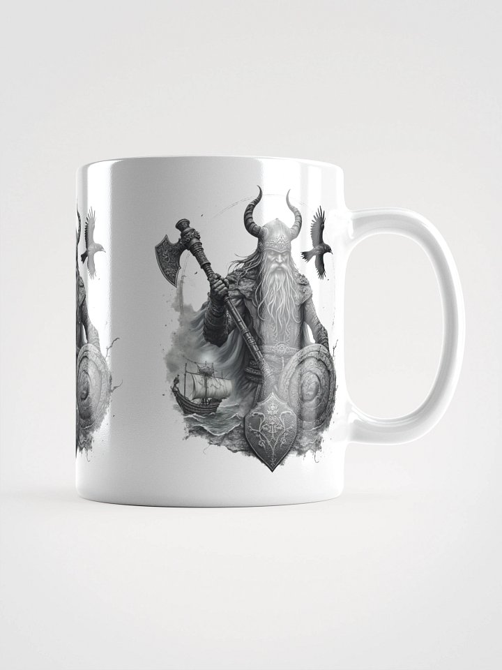 “Odin’s Legacy” Battle Mug – Forged Ceramic Strength product image (1)