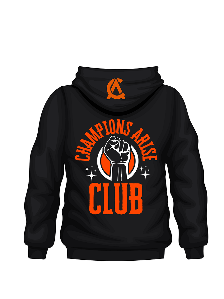 Orange Champions Arise Club Hoodie product image (1)