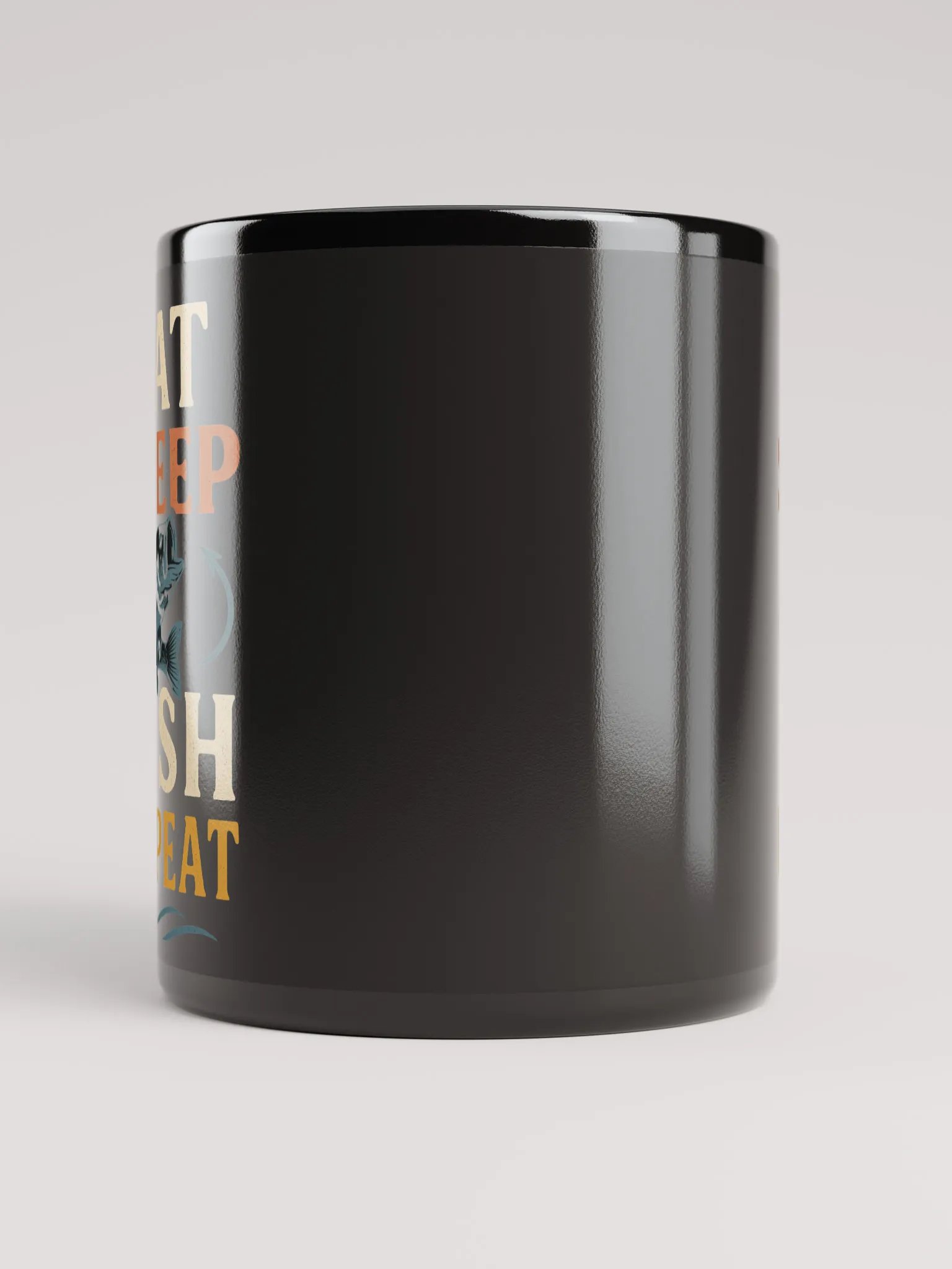 Funny Fishing Mug – Eat Sleep Fish Repeat product image (9)