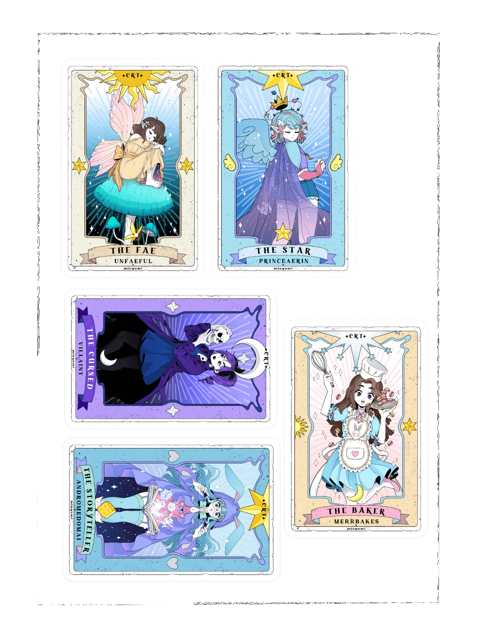 Tarot Card Collection Stickers product image (3)