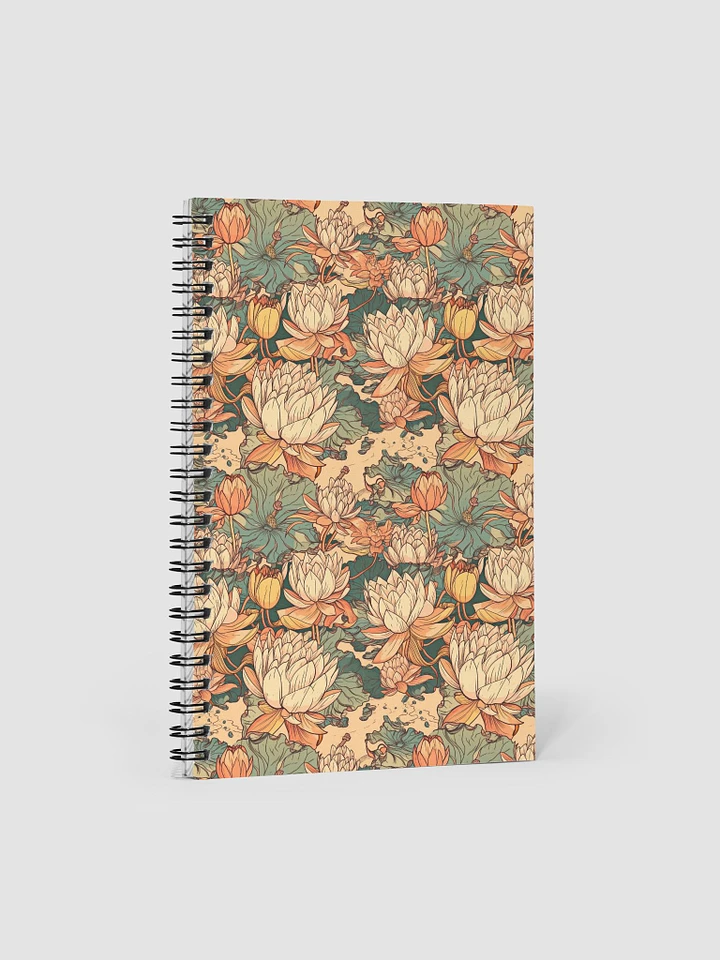 Lovely Lotus Flower Notebook product image (1)