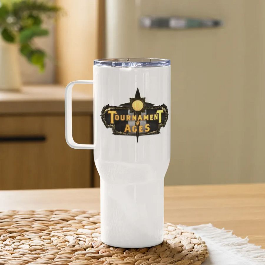 Tournament of Ages - Full Logo - Tumbler w/Handle product image (10)