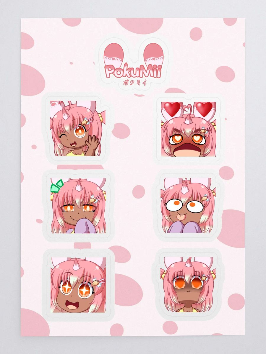 Jammy Emote Sticker Sheet product image (3)