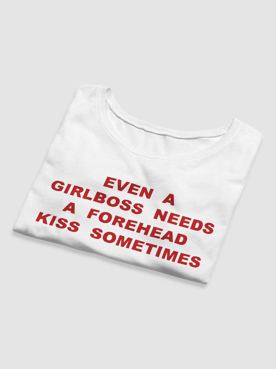 Girlboss Forehead Kiss - Baby Tee product image (8)