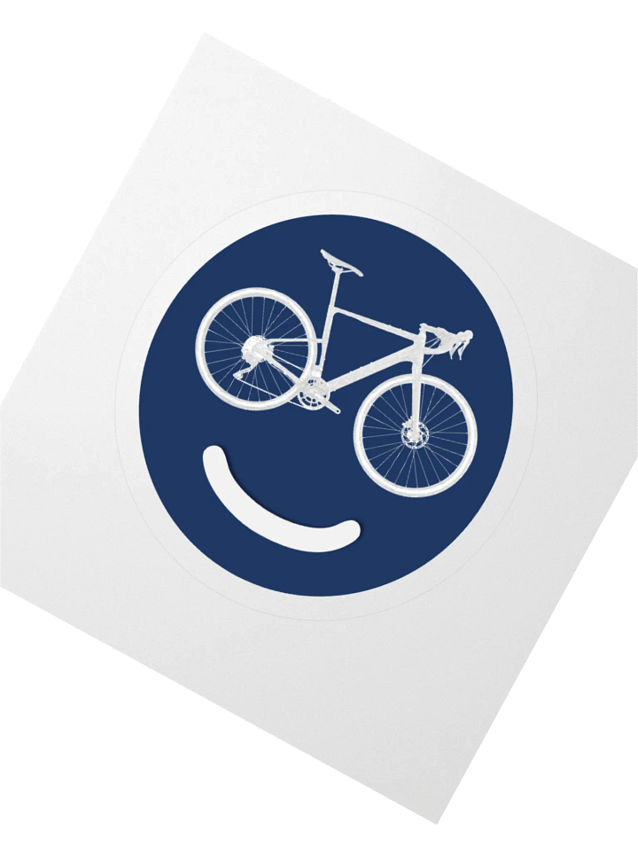 Happy Gravel Bike sticker product image (4)